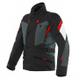 Motorcycle Coats Dainese Carve Master 3 Gore-Tex Black Ebony Lava Red