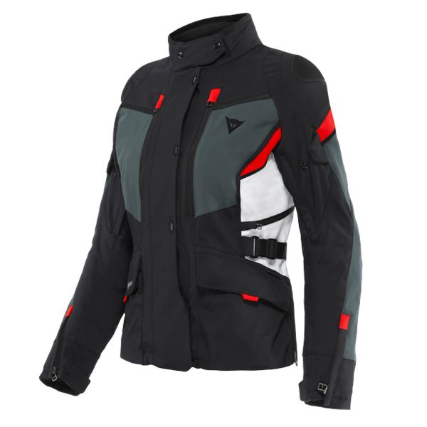Motorcycle Coats Dainese Carve Master 3 Lady Gore-Tex Black Ebony Lava Red Motorcycle Coats Dainese Carve Master 3 Lady Gore-Tex Black Ebony Lava Red