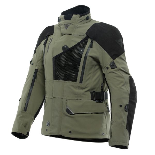 Motorcycle Coats Dainese Hekla Absoluteshell Pro 20K Army Green Black