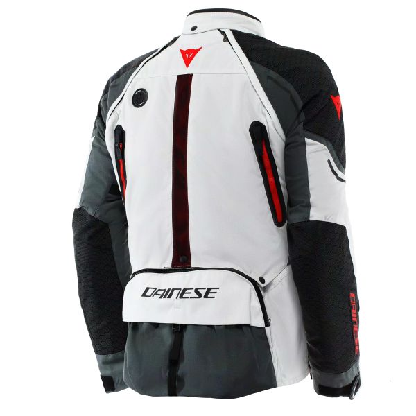 Dainese Super Adventure Absoluteshell Glacier Grey Iron Gate Red