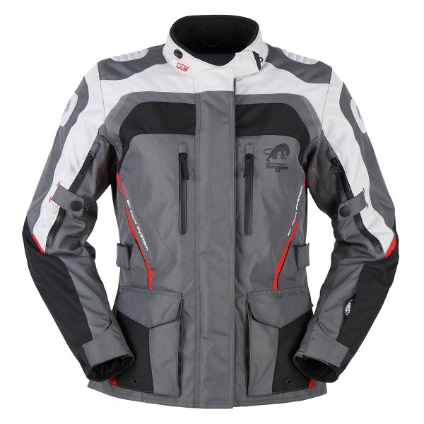Motorcycle Coats Furygan Apalache Lady Black Grey Red Motorcycle Coats Furygan Apalache Lady Black Grey Red