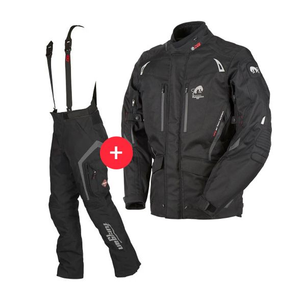 Motorcycle Coats Furygan Apalaches Black + Apalaches Pant Black Motorcycle Coats Furygan Apalaches Black + Apalaches Pant Black
