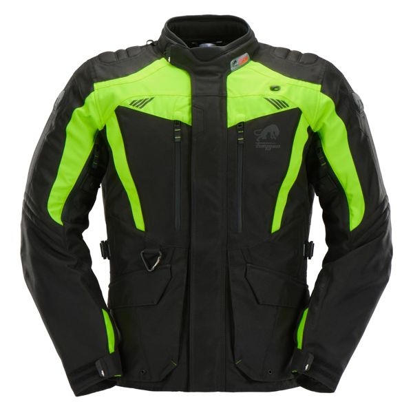 Motorcycle Coats Furygan Apalaches Evo Black Yellow Stab