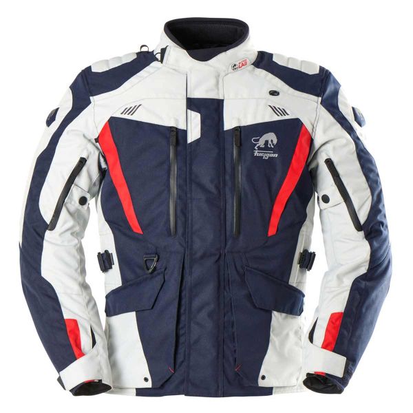 Motorcycle Coats Furygan Apalaches Evo Blue Pearl Red
