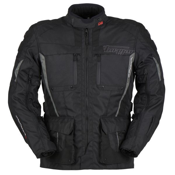Motorcycle Coats Furygan Brevent 3W1 Black Grey