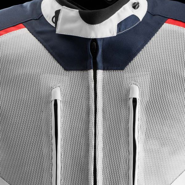 Furygan Brooks Vented + Blue Pearl Red