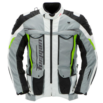Motorcycle Coats Furygan Montroc Kevlar Primaloft 3en1+ Black Pearl Anthracite Yellow St