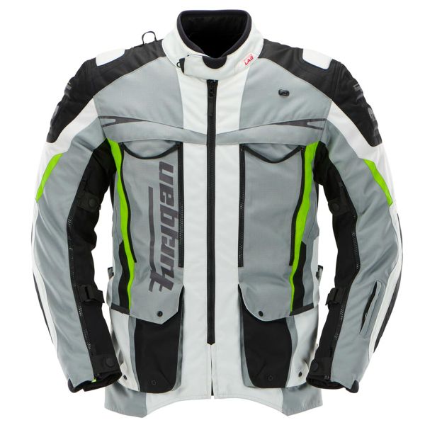 Motorcycle Coats Furygan Montroc Kevlar Primaloft 3en1+ Black Pearl Anthracite Yellow St