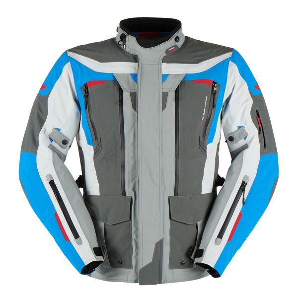 Motorcycle Coats Furygan Voyager 3C Blue Grey Anthracite Motorcycle Coats Furygan Voyager 3C Blue Grey Anthracite