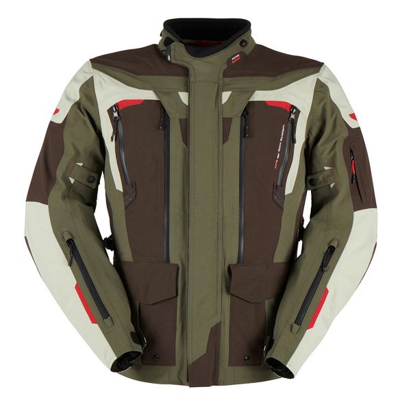 Motorcycle Coats Furygan Voyager 3C Coffee Pearl Kaki Motorcycle Coats Furygan Voyager 3C Coffee Pearl Kaki