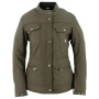 Motorcycle Coats Helstons Mohave Cotton Canvas Khaki
