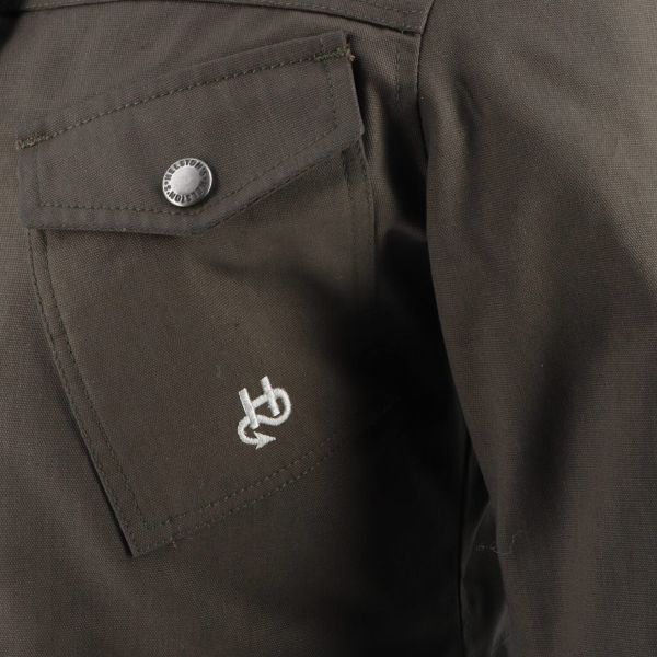 Helstons Mohave Cotton Canvas Khaki