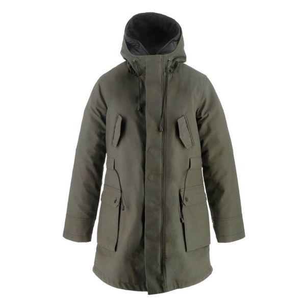 Motorcycle Coats Helstons Scooter Cotton Canvas Khaki