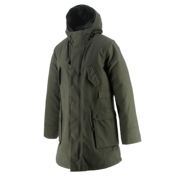 Helstons Scooter Cotton Canvas Khaki