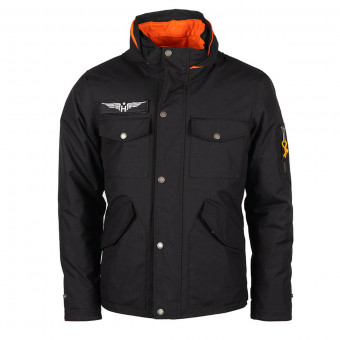 Motorcycle Coats Helstons Trooper Textile Black
