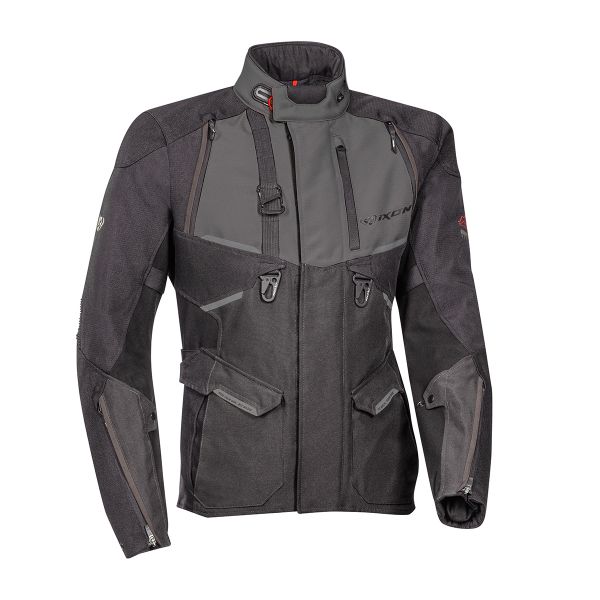 Motorcycle Coats Ixon Eddas Black Anthracite