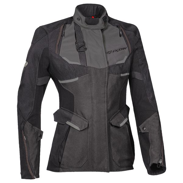 Motorcycle Coats Ixon Eddas C Lady Black Anthracite Motorcycle Coats Ixon Eddas C Lady Black Anthracite