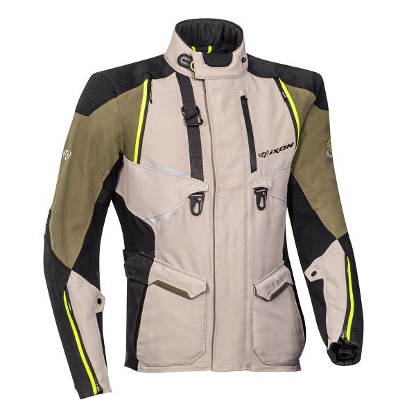Motorcycle Coats Ixon Eddas Grege Khaki Black Motorcycle Coats Ixon Eddas Grege Khaki Black