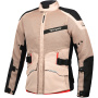 Motorcycle Coats Ixon M-Njord Sand Black Red