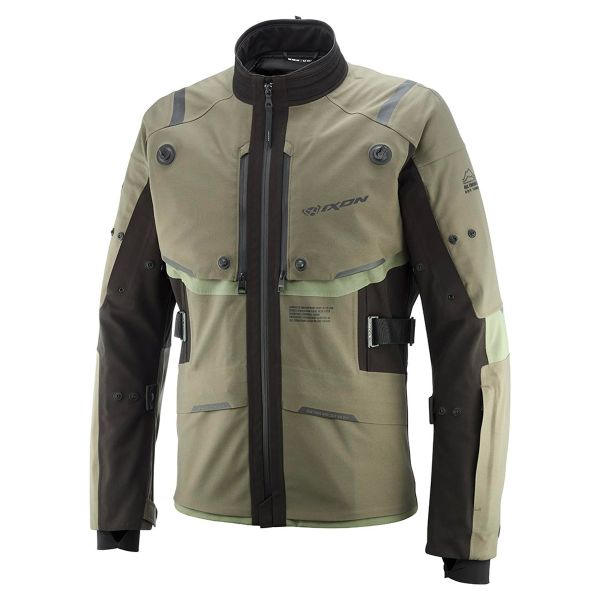 Motorcycle Coats Ixon M-Skeid Kaki Black Motorcycle Coats Ixon M-Skeid Kaki Black