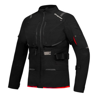 Motorcycle Coats Ixon M-Skeid Lady Black Bright Red