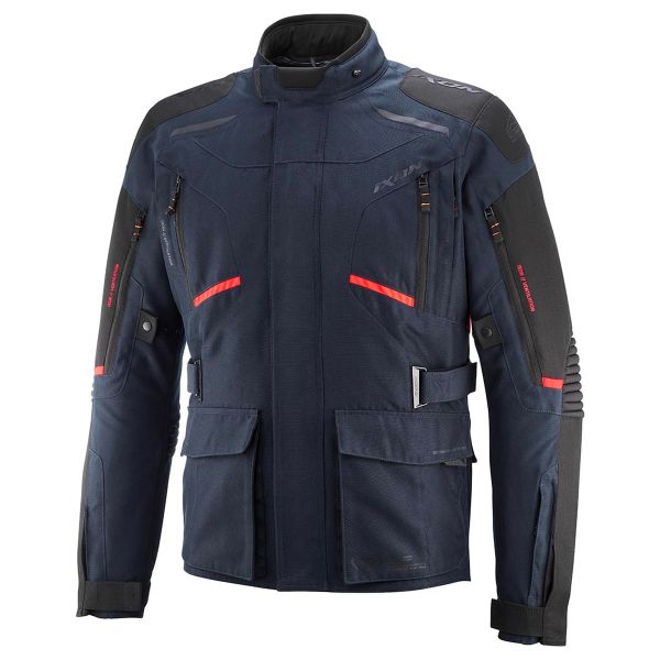 Motorcycle Coats Ixon Midgard Navy Red Motorcycle Coats Ixon Midgard Navy Red