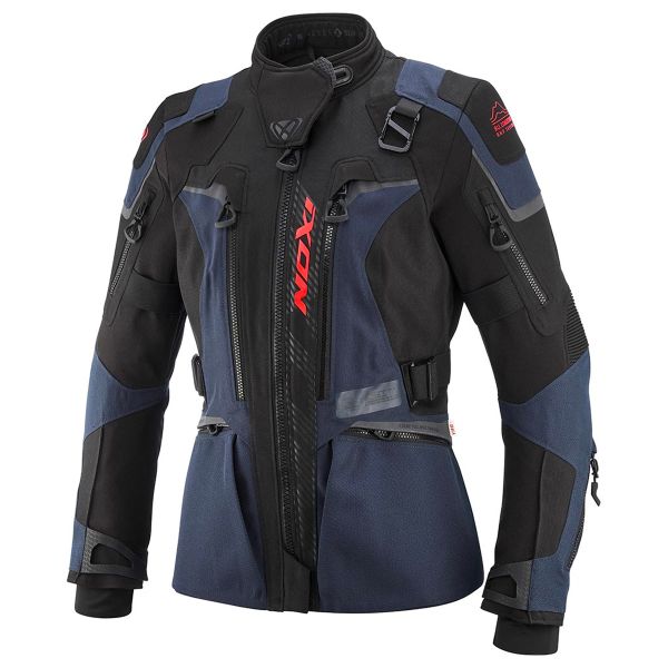 Motorcycle Coats Ixon Odin Lady Navy Black Red Motorcycle Coats Ixon Odin Lady Navy Black Red