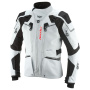 Motorcycle Coats Ixon Odin Light Grey Black