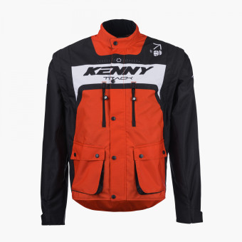 Motorcycle Coats Kenny Track Jacket Red