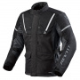 Motorcycle Coats REV'IT Horizon 3 H2O Black White