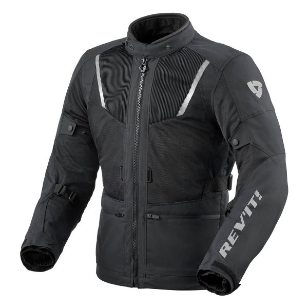 Motorcycle Coats REV'IT Levante 2 H2O Black