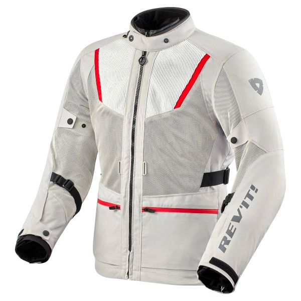 Motorcycle Coats REV'IT Levante 2 H2O Silver Motorcycle Coats REV'IT Levante 2 H2O Silver