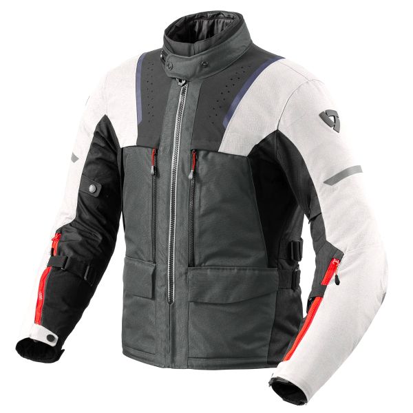 Motorcycle Coats REV'IT Offtrack 2 H2O Silver Anthracite
