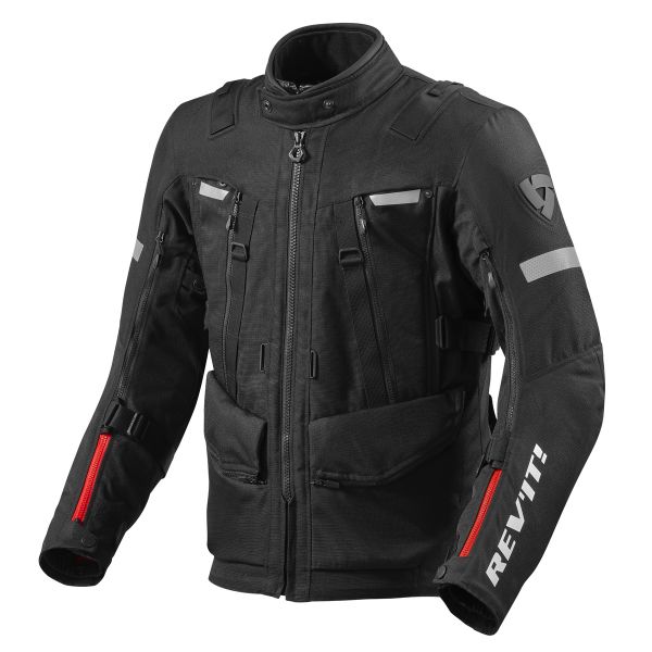 Motorcycle Coats REV'IT Sand 4 H2O Black