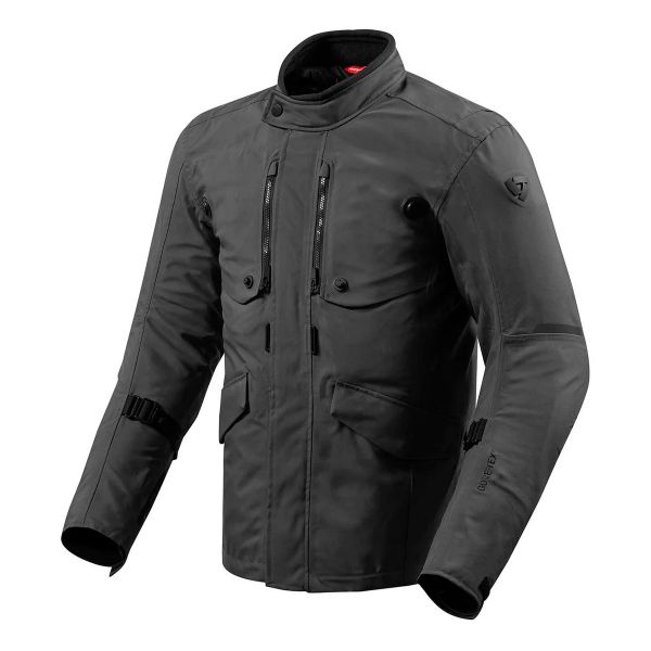 Motorcycle Coats REV'IT Trench GTX Black