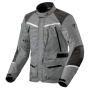 Motorcycle Coats REV'IT Voltiac 3 H2O Grey Black