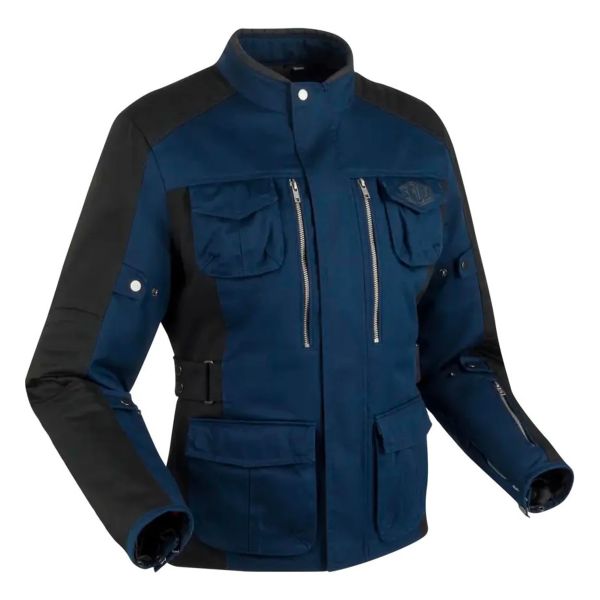Motorcycle Coats Segura Bora Navy Black Motorcycle Coats Segura Bora Navy Black