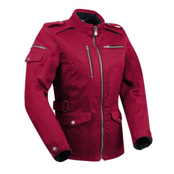 Motorcycle Coats Segura Lady Leyton Burgundy Motorcycle Coats Segura Lady Leyton Burgundy