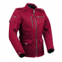 Motorcycle Coats Segura Lady Leyton Burgundy