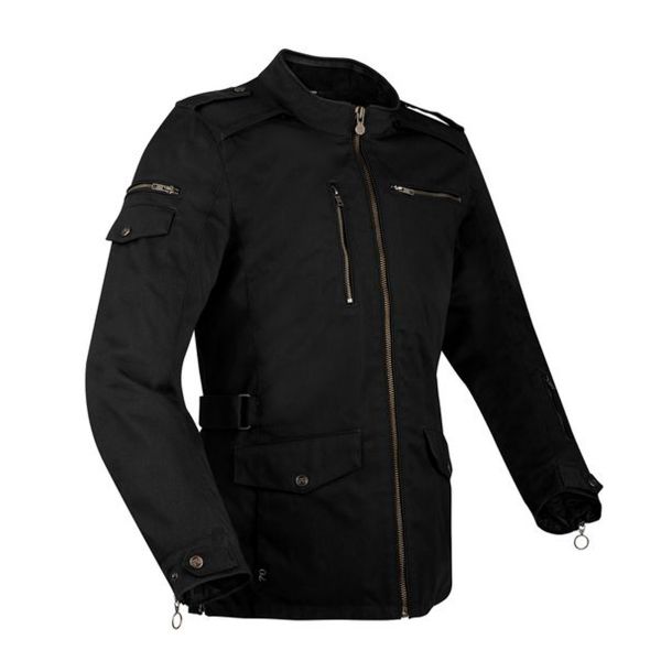 Motorcycle Coats Segura Leyton Black