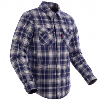 Motorcycle Coats Segura Sierra Navy White