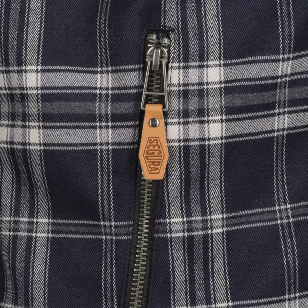 Segura Traffic White Navy Overshirt