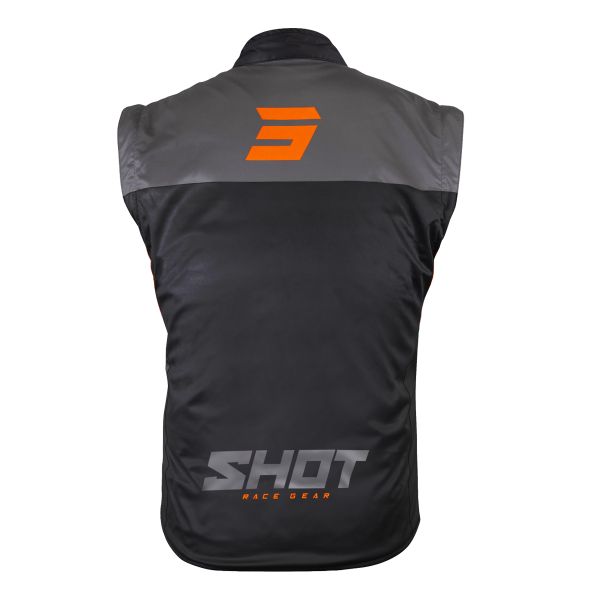 SHOT Bodywarmer Lite Black Orange