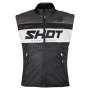Motorcycle Coats SHOT Bodywarmer Lite Black White