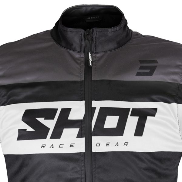 SHOT Bodywarmer Lite Black White