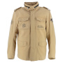 Motorcycle Coats Von Dutch Section Khaki Cotton Canvas