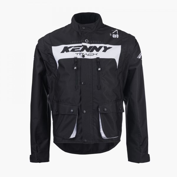 Motorcycle Coats Kenny Track Jacket Black