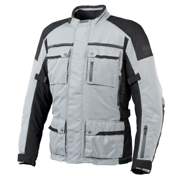 Motorcycle Jackets Bering Alias Black Grey Gore-Tex