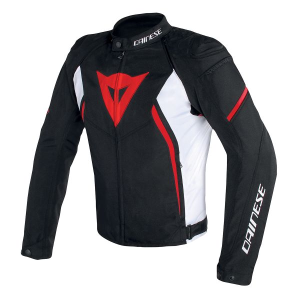 Motorcycle Jackets Dainese Avro 2 Black White Red