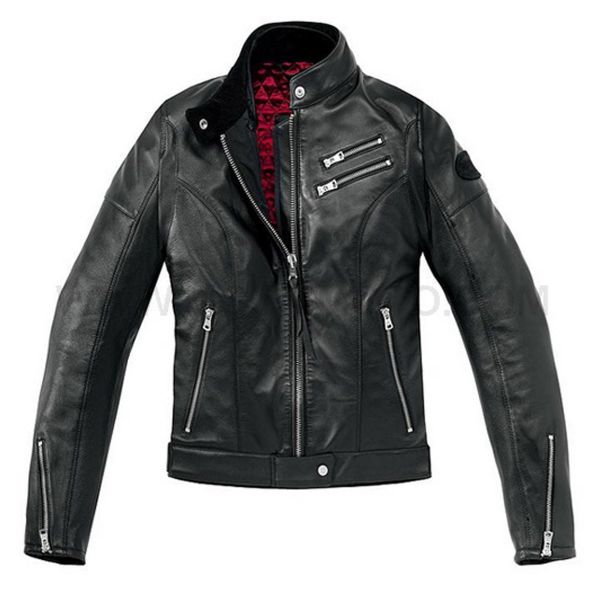 Motorcycle Jackets Spidi Cafe Race Black